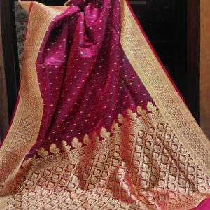 Tanchoi Banarasi Saree